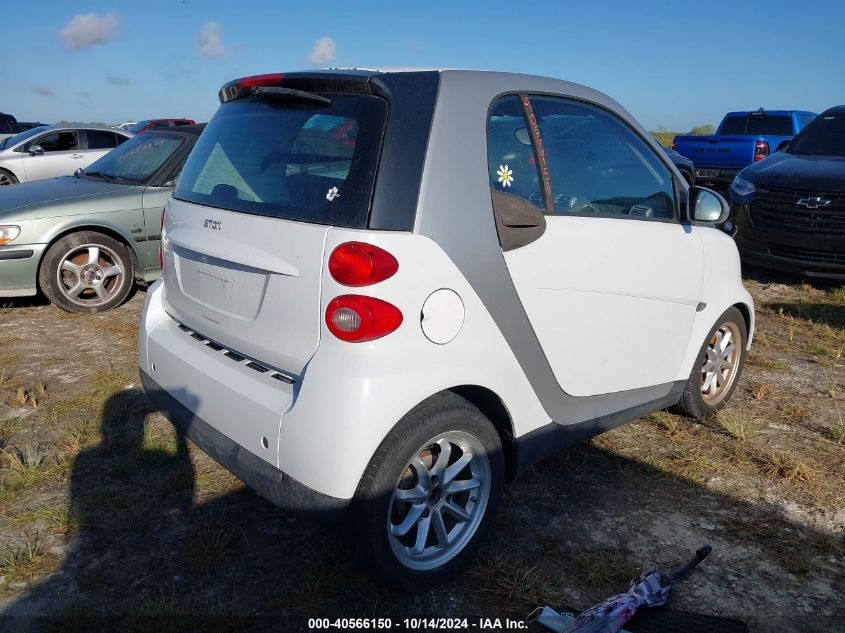 2010 Smart Fortwo Passion/Pure VIN: WMEEJ3BA6AK363131 Lot: 40566150