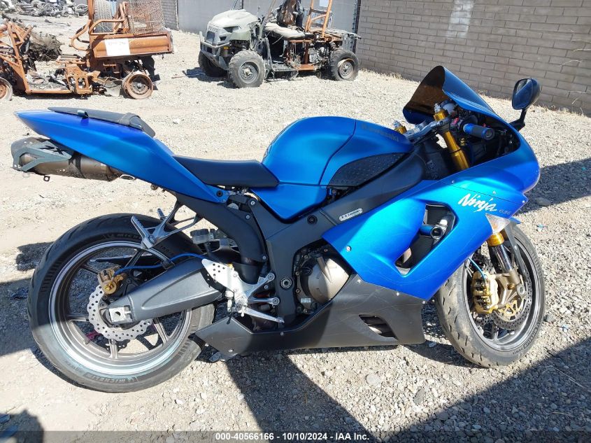 2006 Kawasaki Zx636 C1 VIN: JKBZXJC166A047281 Lot: 40566166