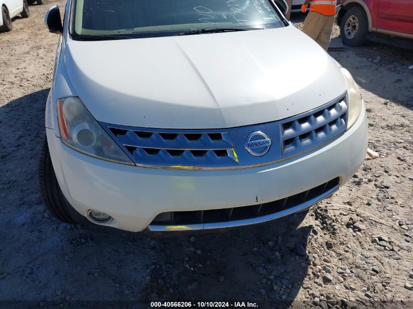 JN8AZ08TX6W402305 2006 Nissan Murano Sl