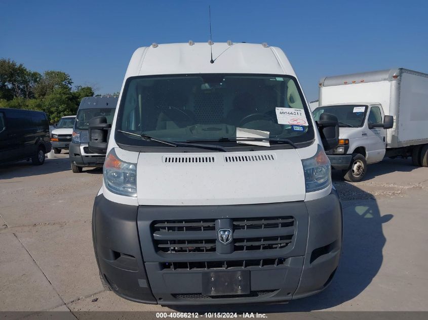 2018 Ram Promaster 2500 High Roof 159 Wb VIN: 3C6TRVDG6JE140156 Lot: 40566212