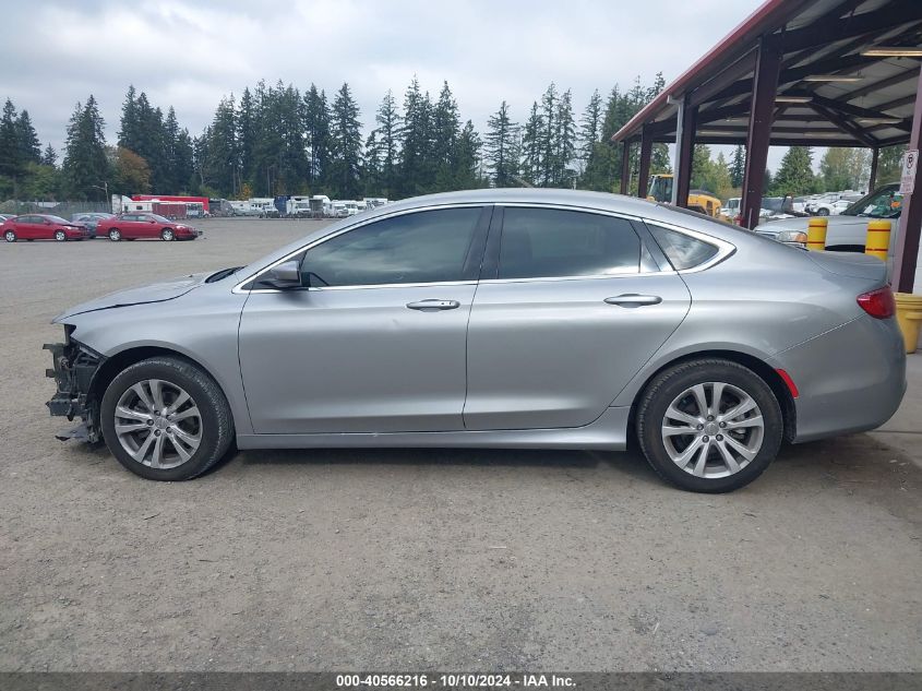 2015 Chrysler 200 Limited VIN: 1C3CCCAB3FN679784 Lot: 40566216