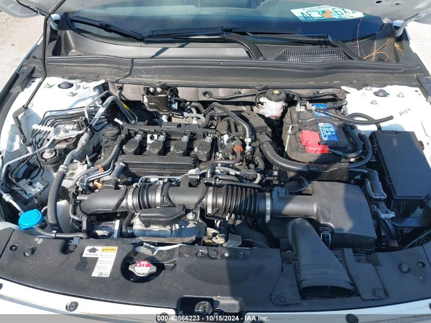 2022 Honda Accord Sport VIN: 1HGCV1F3XNA076396 Lot: 40566223