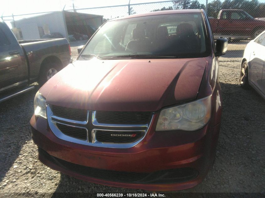 2014 Dodge Grand Caravan American Value Pkg VIN: 2C4RDGBG7ER129137 Lot: 40566239