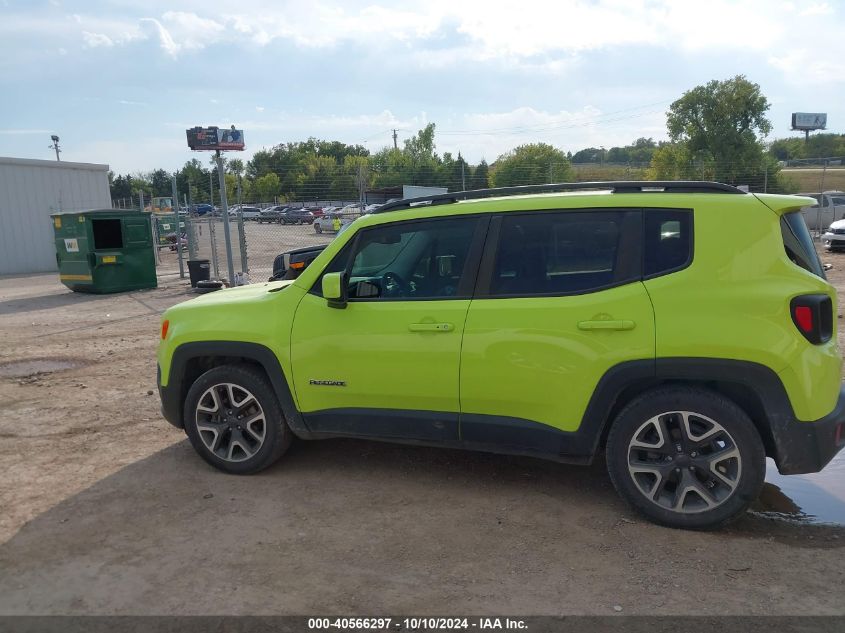 2017 Jeep Renegade Latitude Fwd VIN: ZACCJABB9HPF34456 Lot: 40566297