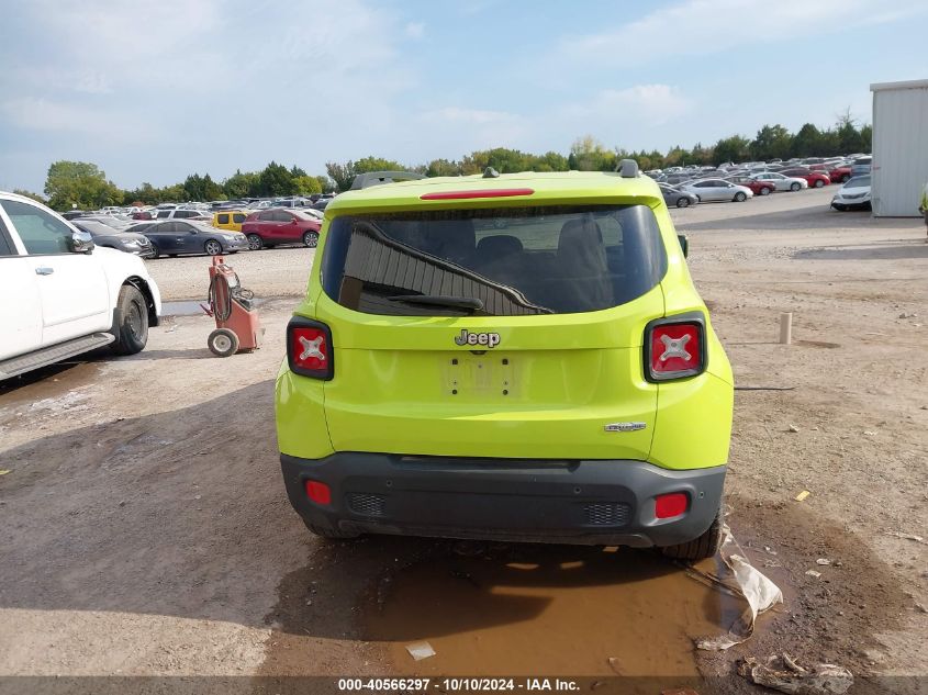 2017 Jeep Renegade Latitude Fwd VIN: ZACCJABB9HPF34456 Lot: 40566297