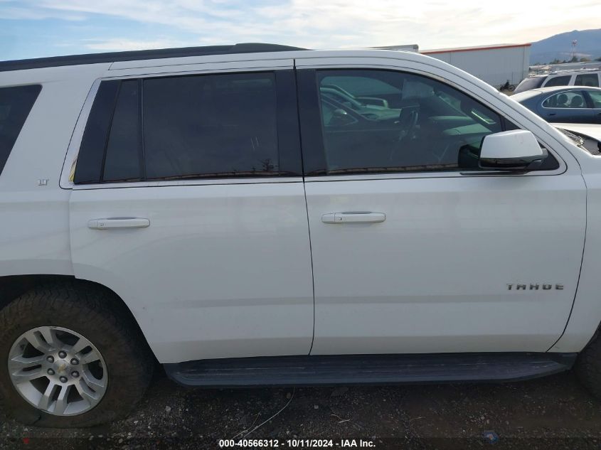 2017 Chevrolet Tahoe Lt VIN: 1GNSKBKC5HR394163 Lot: 40566312