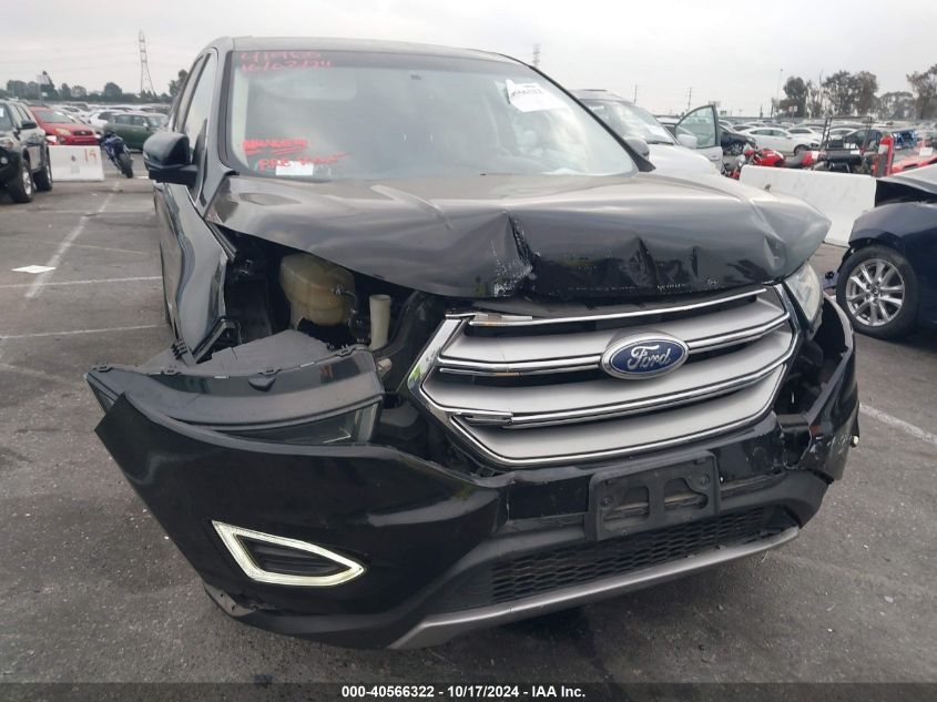 2018 Ford Edge Sel VIN: 2FMPK3J95JBB95340 Lot: 40566322