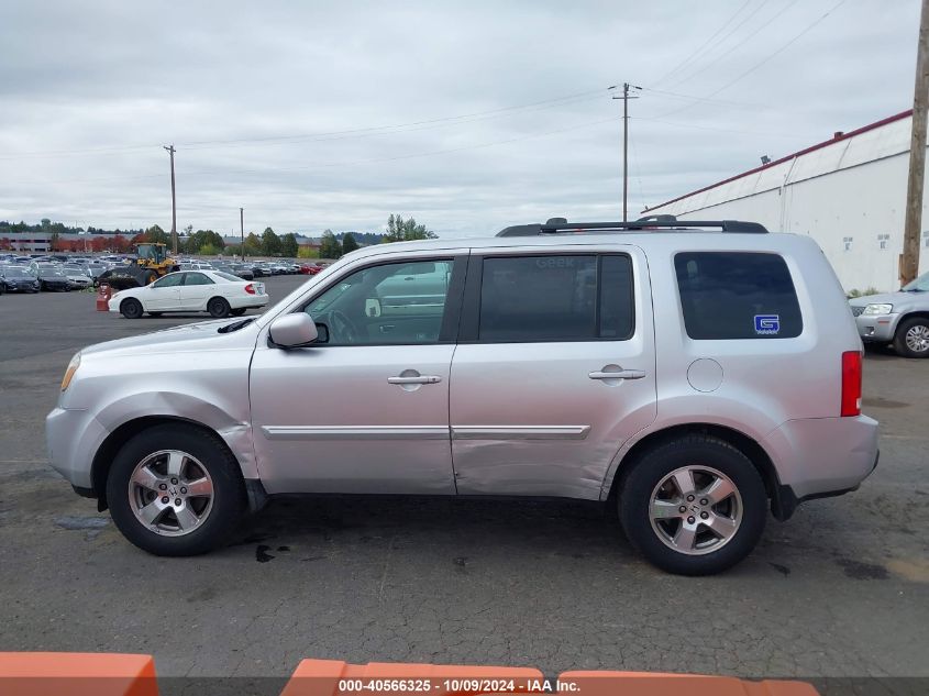 2009 Honda Pilot Ex-L VIN: 5FNYF48619B055878 Lot: 40566325