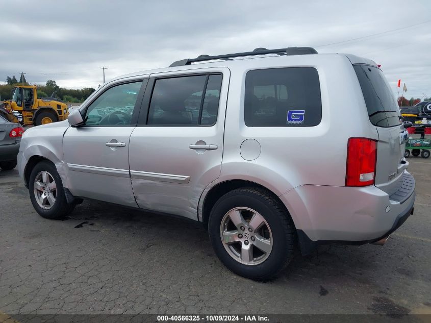 2009 Honda Pilot Ex-L VIN: 5FNYF48619B055878 Lot: 40566325