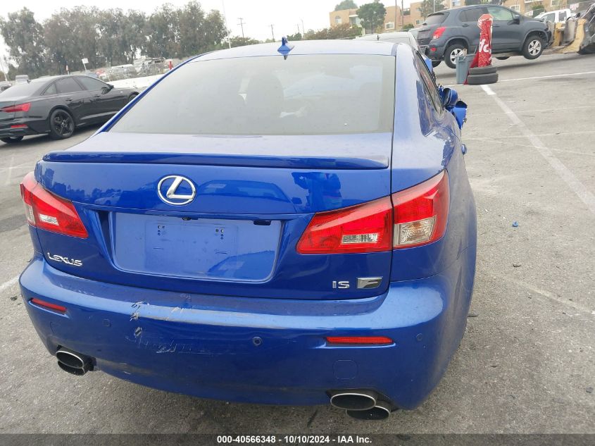 2008 Lexus Is F VIN: JTHBP262885001189 Lot: 40566348