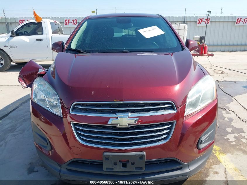 3GNCJKSB9GL262754 2016 Chevrolet Trax 1Ls