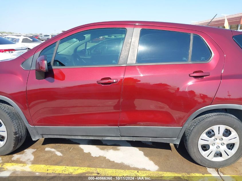 3GNCJKSB9GL262754 2016 Chevrolet Trax 1Ls