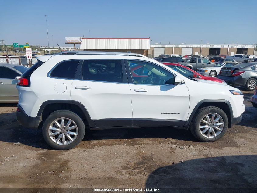 2015 Jeep Cherokee Limited VIN: 1C4PJMDS7FW512049 Lot: 40566381