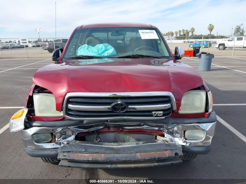 2002 Toyota Tundra Sr5 V8 VIN: 5TBRT34172S259225 Lot: 40566391