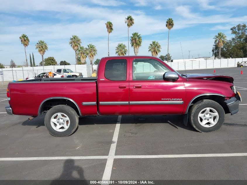 2002 Toyota Tundra Sr5 V8 VIN: 5TBRT34172S259225 Lot: 40566391