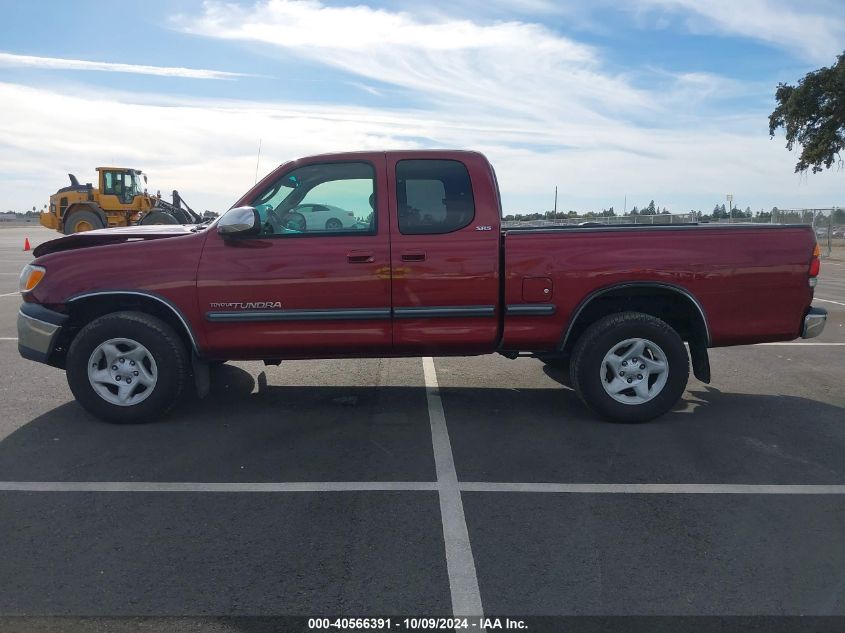 2002 Toyota Tundra Sr5 V8 VIN: 5TBRT34172S259225 Lot: 40566391