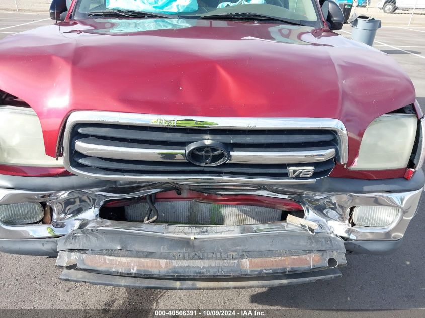 2002 Toyota Tundra Sr5 V8 VIN: 5TBRT34172S259225 Lot: 40566391