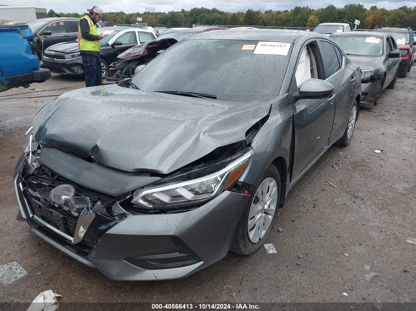 2022 NISSAN SENTRA VIN: 3N1AB8BV8NY217043