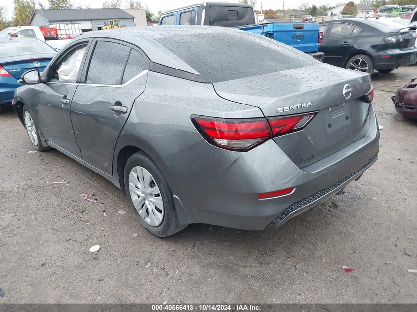 2022 NISSAN SENTRA VIN: 3N1AB8BV8NY217043