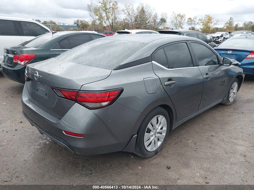 2022 NISSAN SENTRA VIN: 3N1AB8BV8NY217043