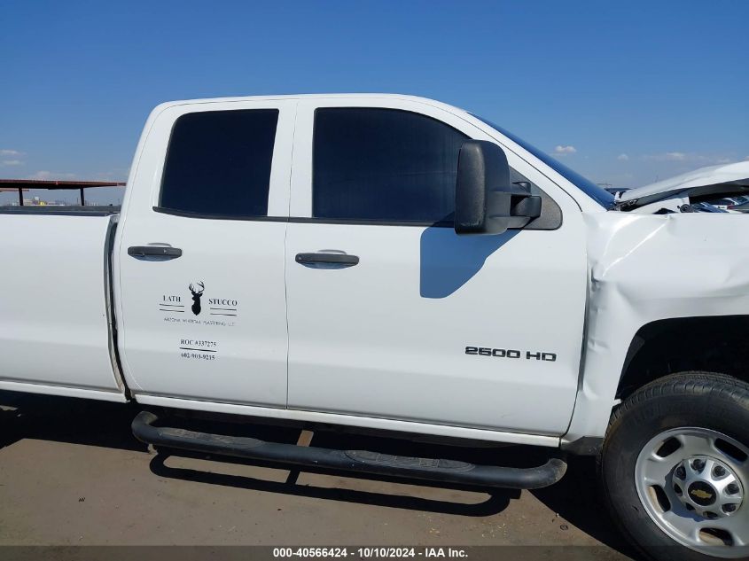 2015 Chevrolet Silverado 2500Hd Wt VIN: 1GC2CUEG9FZ546099 Lot: 40566424