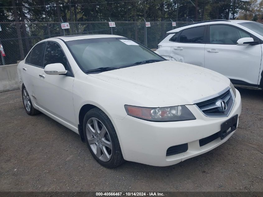 2004 Acura Tsx VIN: JH4CL968X4C021656 Lot: 40566467