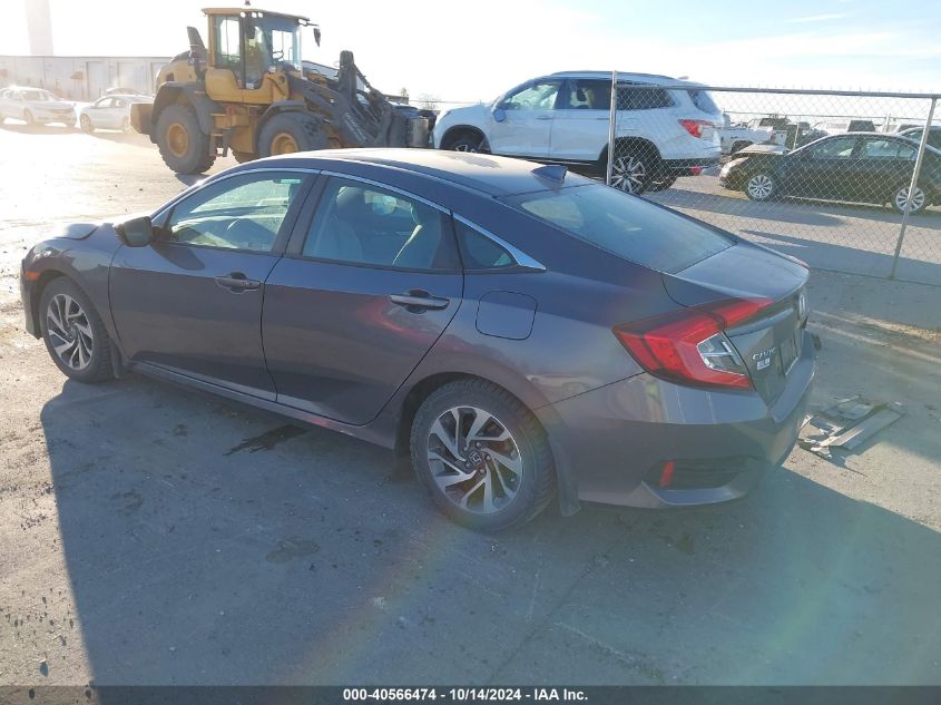 2018 Honda Civic Ex VIN: 2HGFC2F79JH520620 Lot: 40566474