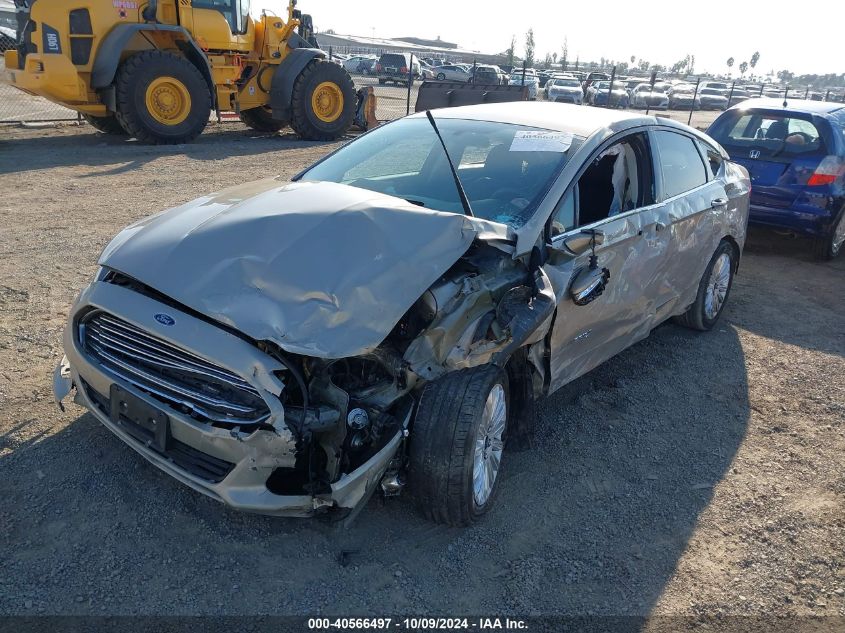 2015 Ford Fusion Hybrid Se VIN: 3FA6P0LU2FR163249 Lot: 40566497