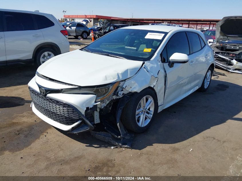 JTNK4RBE4K3042453 2019 TOYOTA COROLLA - Image 2