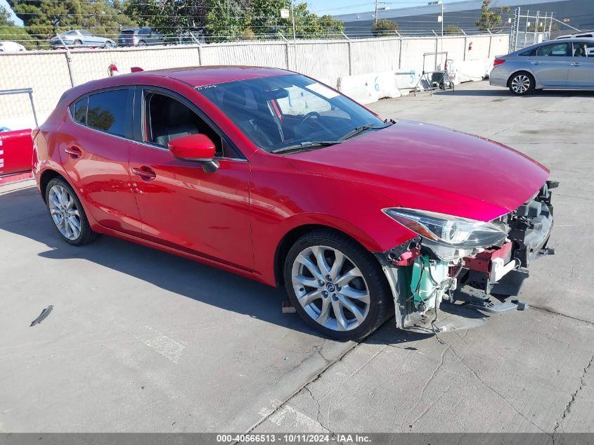 2014 MAZDA MAZDA3 S TOURING - JM1BM1L33E1103746