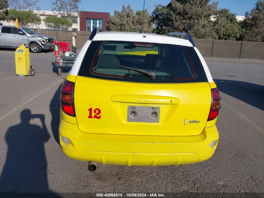 2005 Pontiac Vibe VIN: 5Y2SL63875Z405182 Lot: 40566515