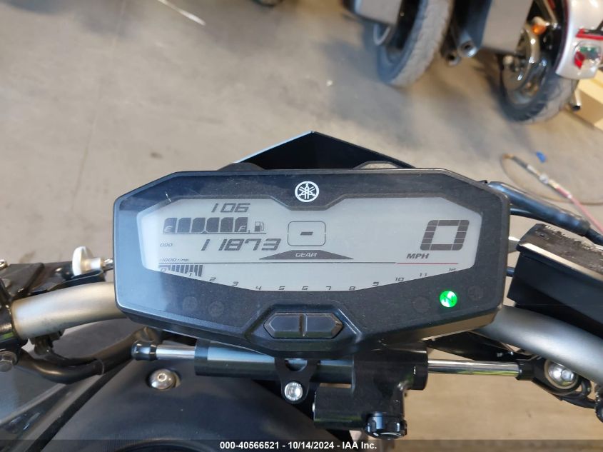 2016 YAMAHA FZ07 JYARM06E0GA007609