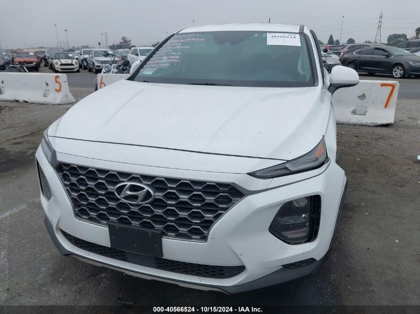 2020 Hyundai Santa Fe Se VIN: 5NMS23AD2LH274259 Lot: 40566524