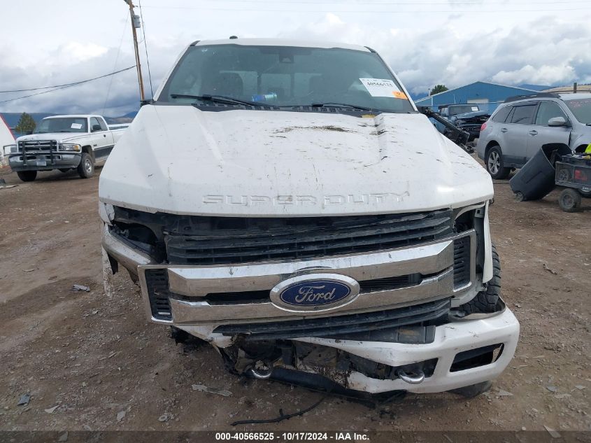 2017 Ford F-350 Platinum VIN: 1FT8W3BT0HED01277 Lot: 40566525