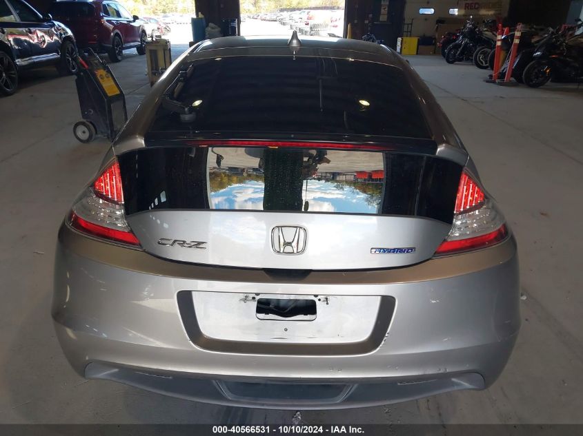 2012 Honda Cr-Z Ex VIN: JHMZF1D66CS002269 Lot: 40566531