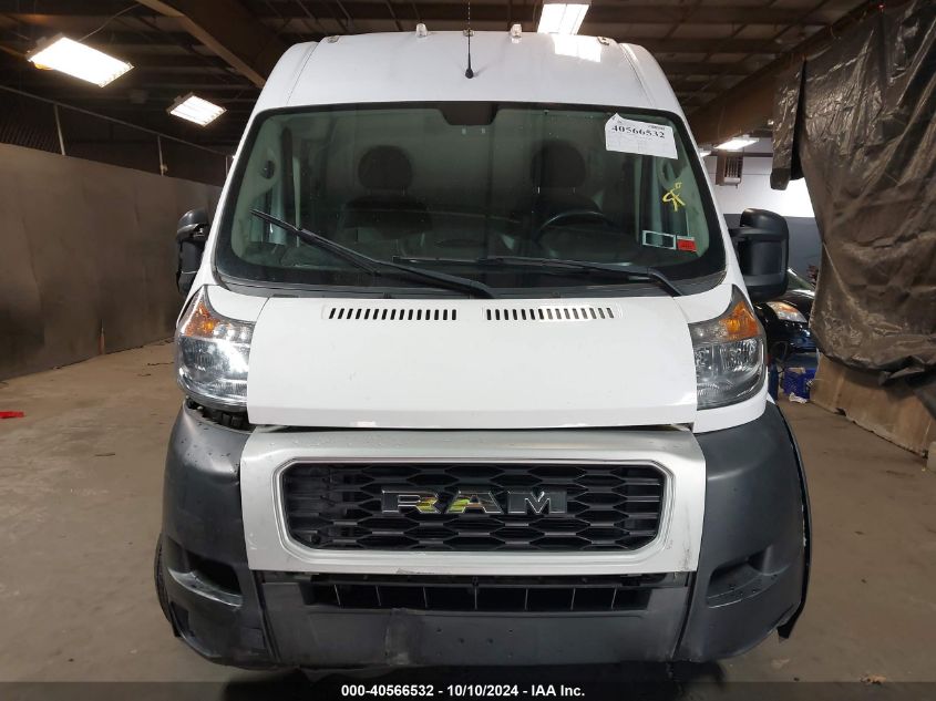 2019 Ram Promaster 2500 High Roof 136 Wb VIN: 3C6TRVCG1KE539382 Lot: 40566532