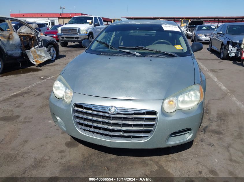 2005 Chrysler Sebring Touring VIN: 1C3EL56R75N699724 Lot: 40566554