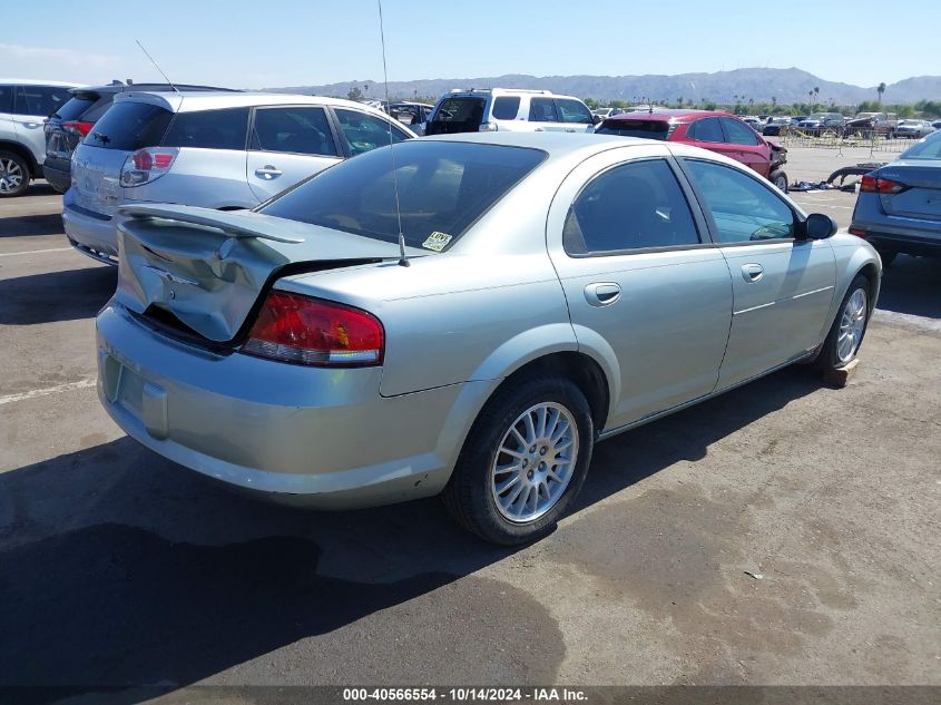 2005 Chrysler Sebring Touring VIN: 1C3EL56R75N699724 Lot: 40566554