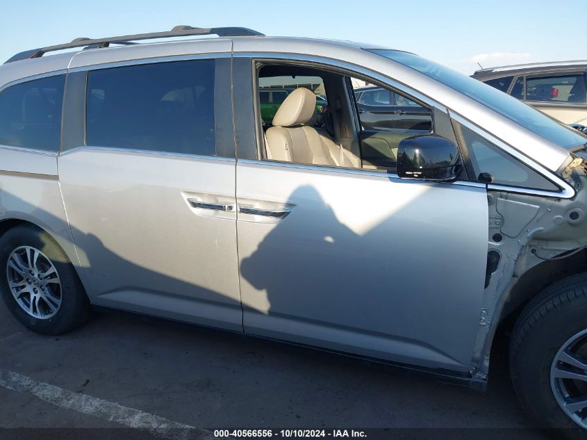 2012 Honda Odyssey Ex-L VIN: 5FNRL5H67CB039808 Lot: 40566556