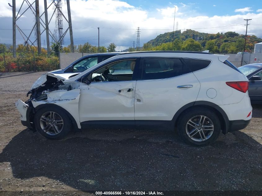 2017 Hyundai Santa Fe Sport 2.4L VIN: 5XYZUDLBXHG433203 Lot: 40566566