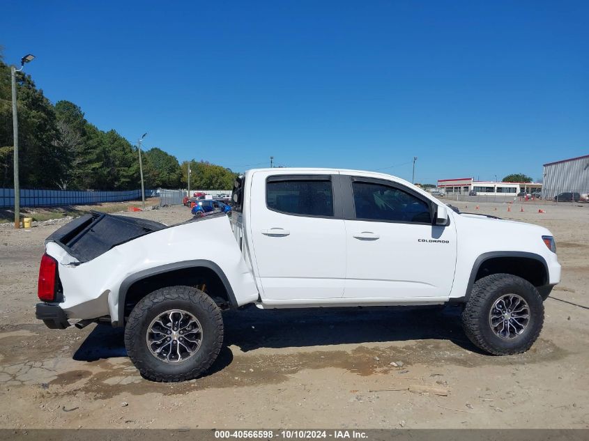 2021 Chevrolet Colorado 4Wd Short Box Zr2 VIN: 1GCGTEENXM1117866 Lot: 40566598