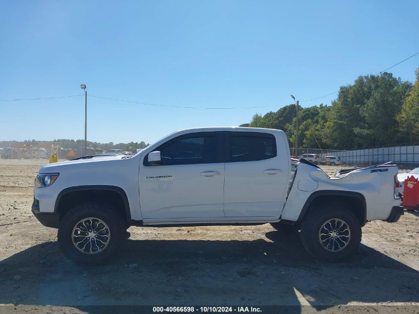 2021 Chevrolet Colorado 4Wd Short Box Zr2 VIN: 1GCGTEENXM1117866 Lot: 40566598