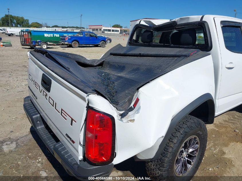 2021 Chevrolet Colorado 4Wd Short Box Zr2 VIN: 1GCGTEENXM1117866 Lot: 40566598