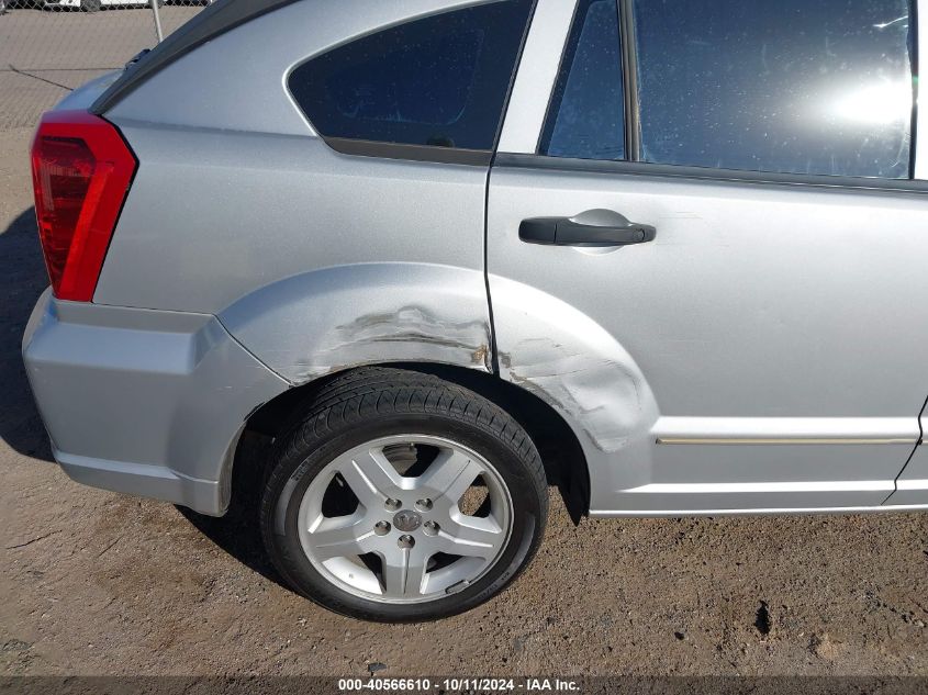 2008 Dodge Caliber Sxt VIN: 1B3HB48BX8D699282 Lot: 40566610