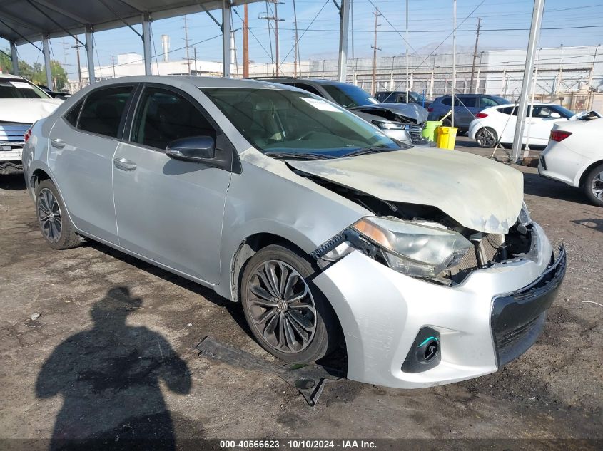 2015 TOYOTA COROLLA S PLUS - 5YFBURHE4FP302049