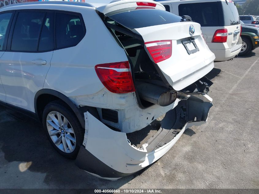 5UXWX9C52E0D35335 2014 BMW X3 xDrive28I