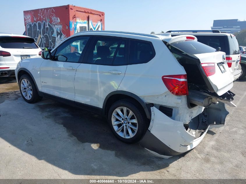 2014 BMW X3 XDRIVE28I - 5UXWX9C52E0D35335