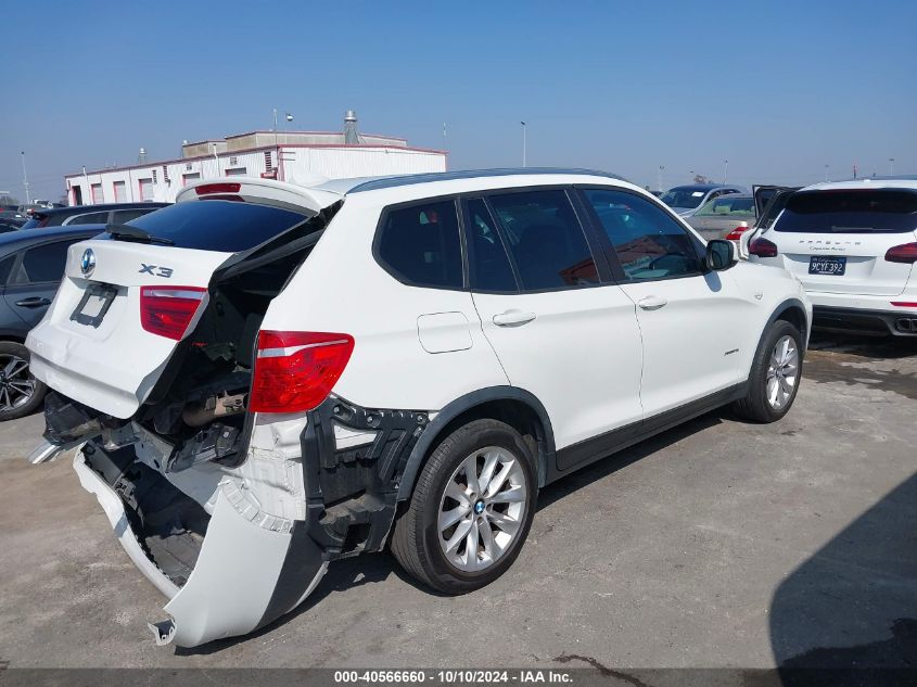 2014 BMW X3 XDRIVE28I - 5UXWX9C52E0D35335