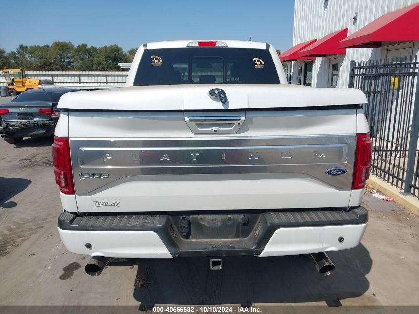 2017 FORD F-150 PLATINUM - 1FTEW1EG8HFB33274