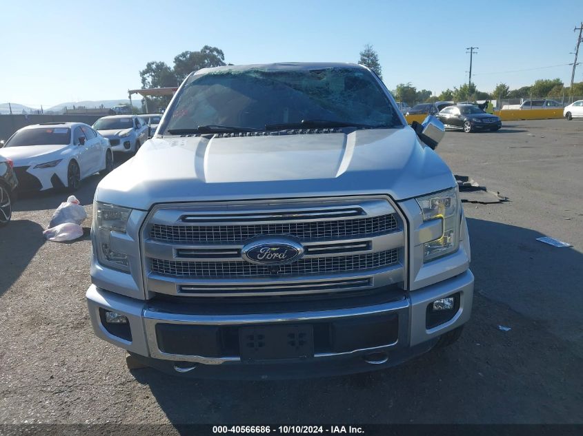 1FTEW1EG4GFB44223 2016 Ford F-150 Platinum